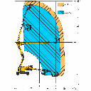 XCMG XGA52ACJ, Nacelle articulée électrique de 18 m