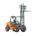 AUSA C251H X4 5000 lb Fuel Forklift