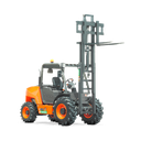AUSA C251H X4 5000 lb Fuel Forklift